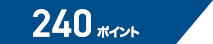 240ポイント